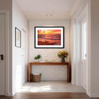 Darwin Harbour Sunset — Australian Coastal Landscape Art Print by Robert Vine