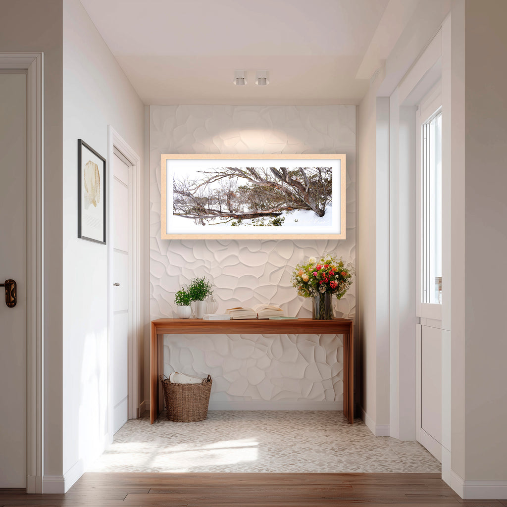 Snow Gum Tapestry – Perisher | Limited Edition Framed Landscape Print by Robert Vine