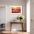 Darwin Harbour Sunset — Australian Coastal Landscape Art Print by Robert Vine