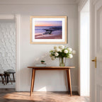 Susan Gilmore Beach Sunrise – Newcastle Coastal Landscape Art Print