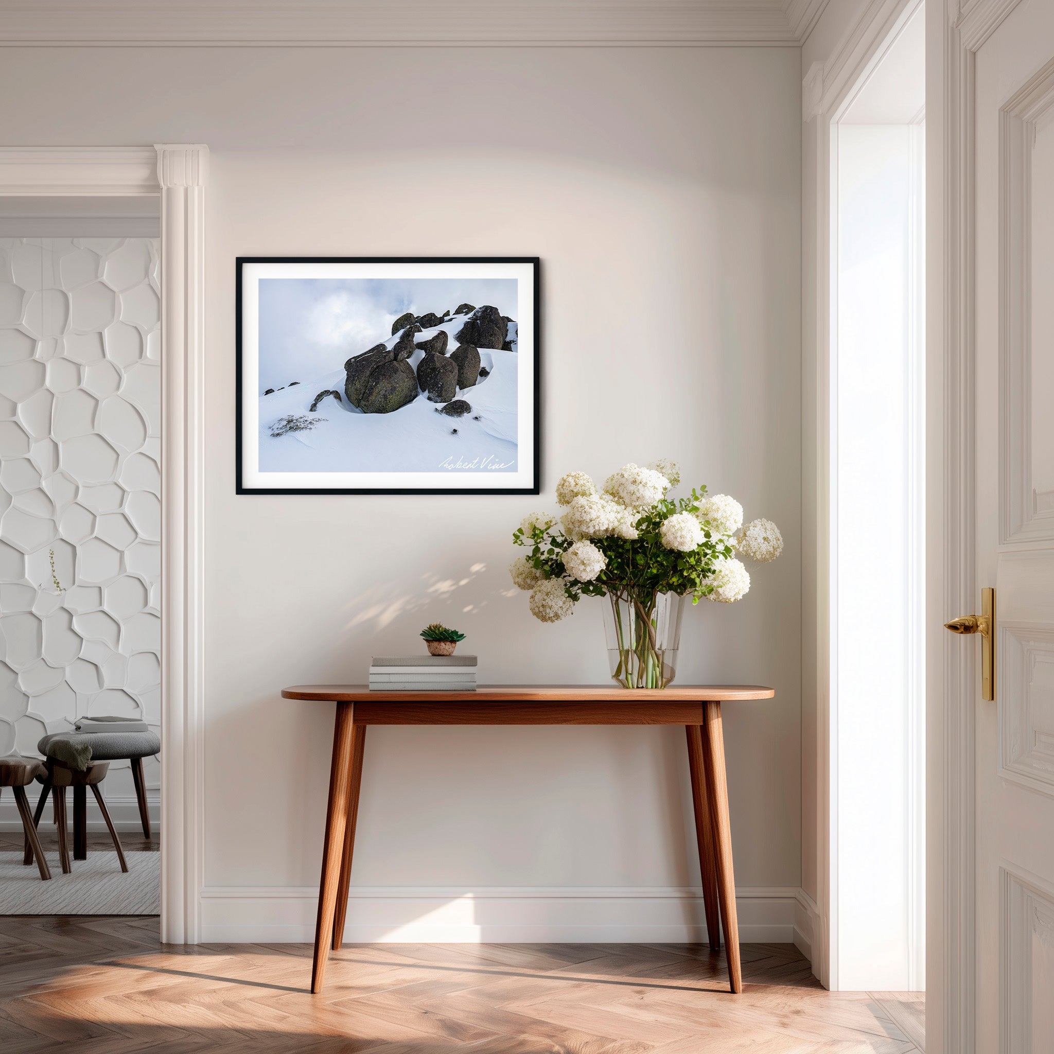 Silent Monoliths – Thredbo | Limited Edition Framed Landscape Print by Robert Vine