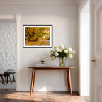 Autumn Boulevard | Limited Edition Framed Print of Queanbeyan