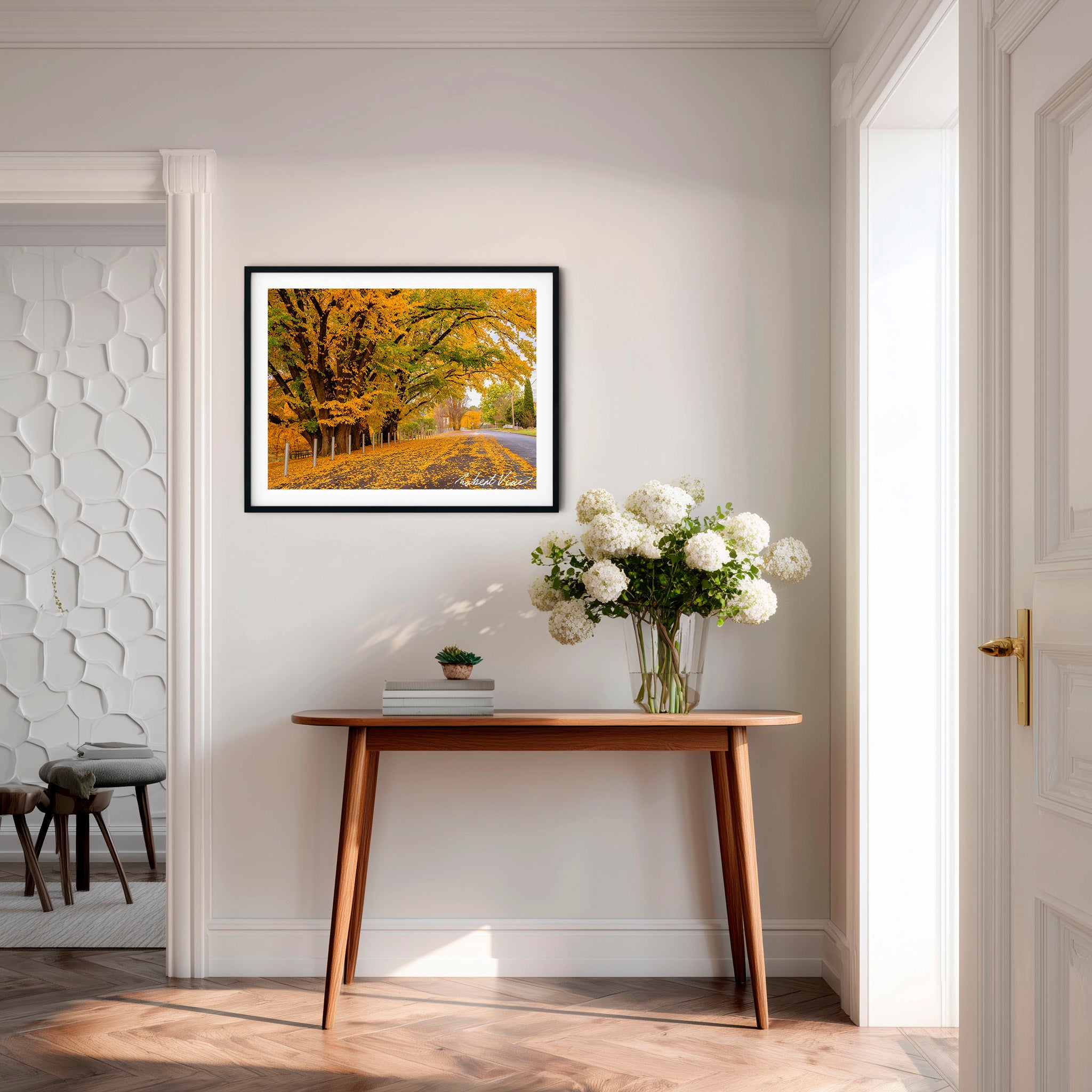 Autumn Boulevard | Limited Edition Framed Print of Queanbeyan