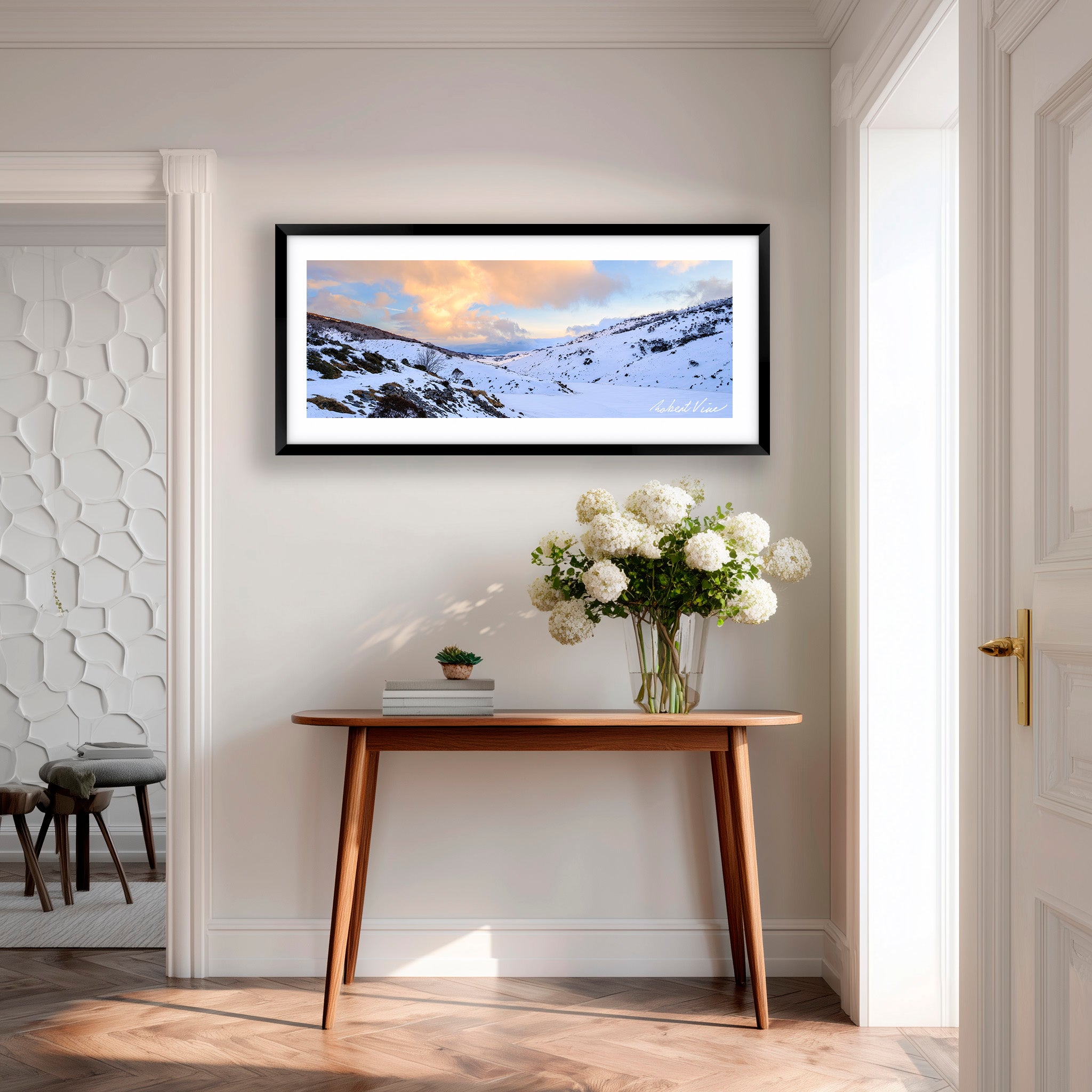 Frozen Reflections – Guthega | Limited Edition Framed Landscape Print by Robert Vine