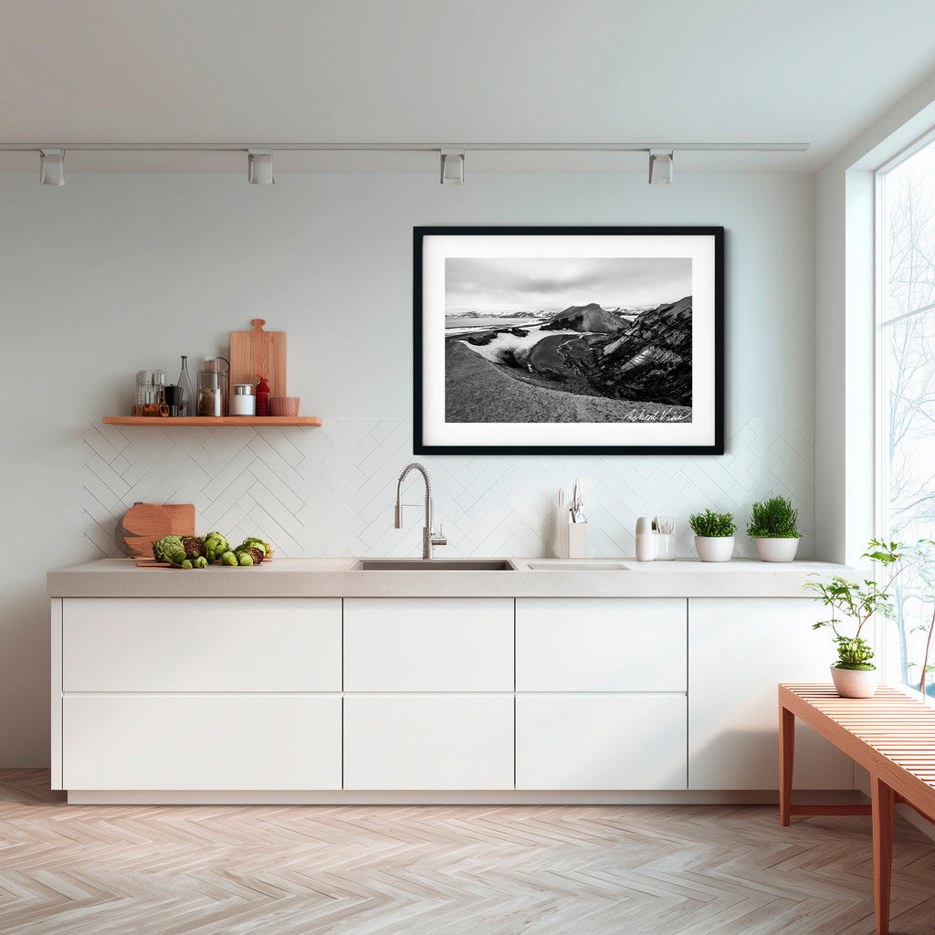 Contours of Deception Island — Limited Edition Framed Antarctic Print