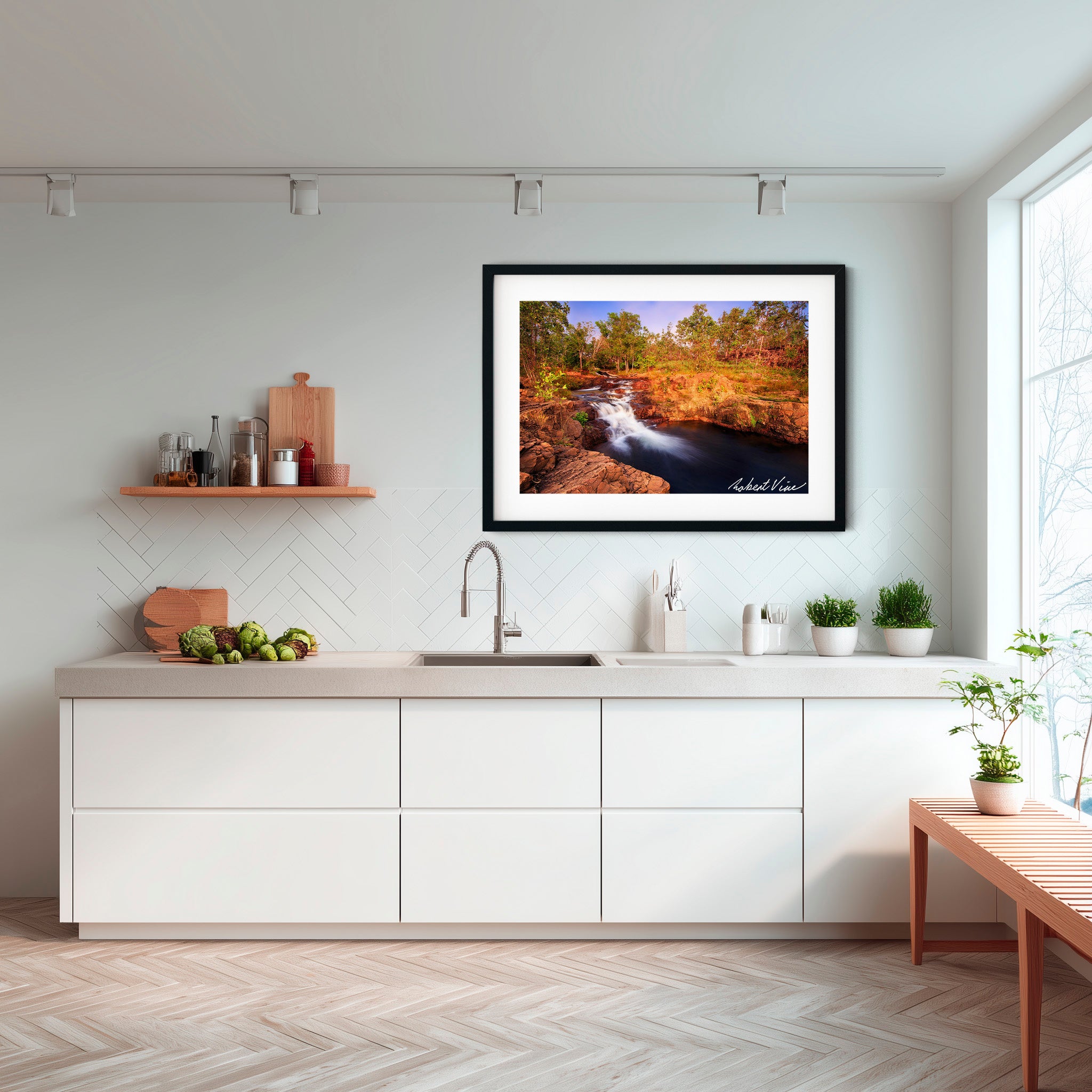 Buley Rockhole Serenity – Litchfield National Park Landscape Art Print