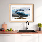 Neko Harbour Icefall – Limited Edition Landscape Art Print by Robert Vine