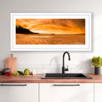 Golden Tides, Tanilba Bay – Limited Edition Framed Print by Robert Vine