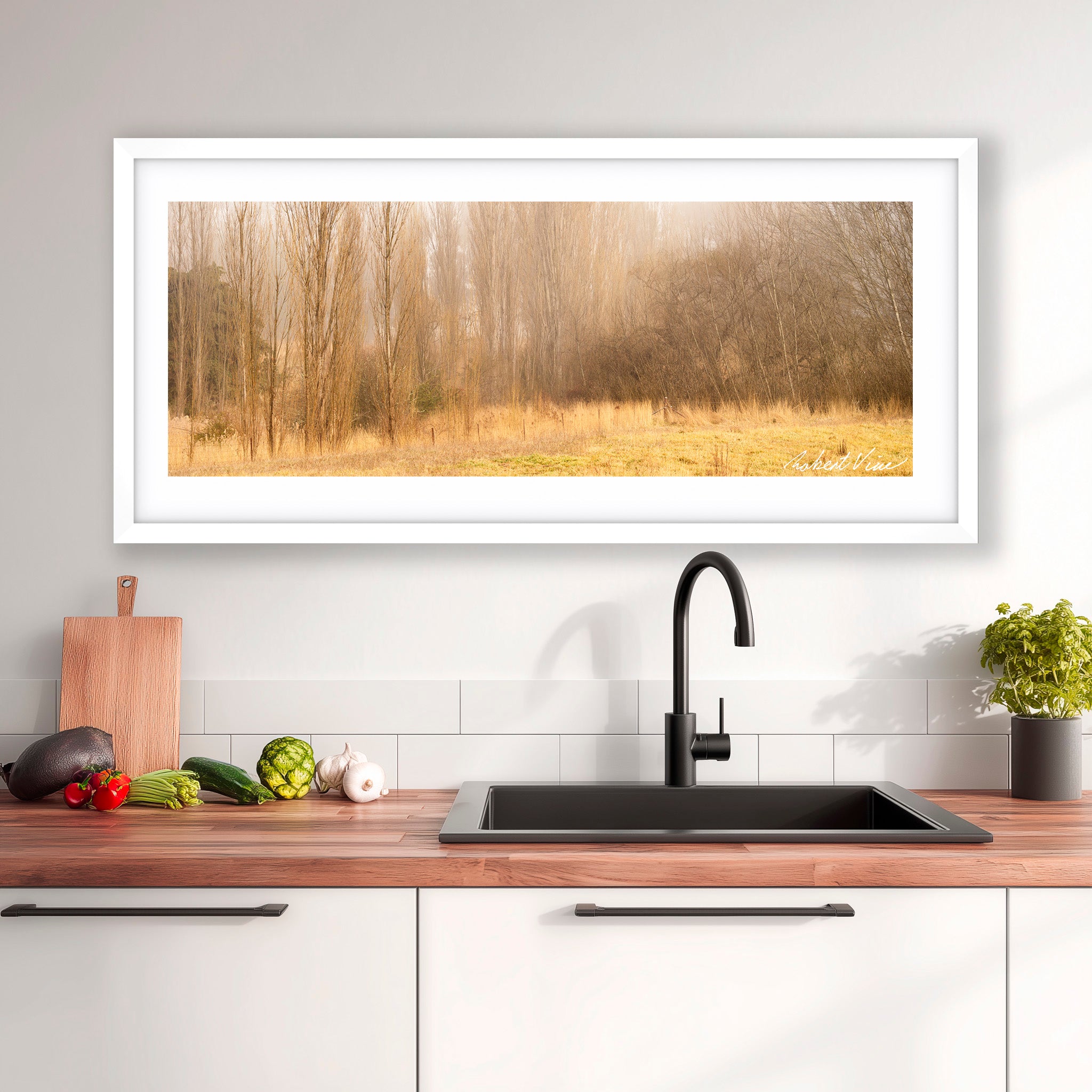 Whispers of Winter Light – Burra Limited Edition Framed Print