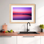 Newcastle Canoe Pool Dawn – Coastal Landscape Art Print