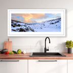 Frozen Reflections – Guthega | Limited Edition Framed Landscape Print by Robert Vine