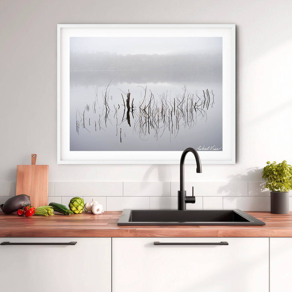 Winter Silence, Googong Dam – Limited Edition Framed Art Print