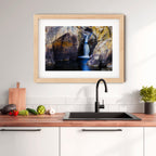 Stone & Water – Googong Cascades | Limited Edition Framed Art Print