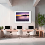 Shoal Bay at Dawn, Port Stephens — Limited Edition Framed Print by Robert Vine