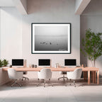 Fogbound Morning – Lake Burley Griffin, Canberra | Limited Edition Framed Print