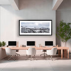 Winter Horizons – Guthega | Limited Edition Framed Landscape Print by Robert Vine