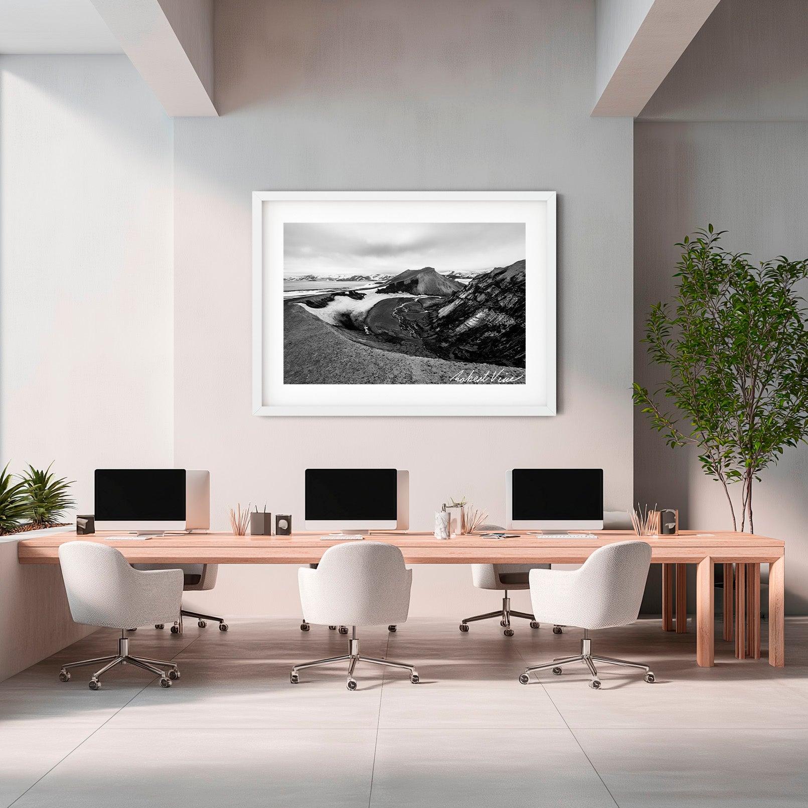Contours of Deception Island — Limited Edition Framed Antarctic Print
