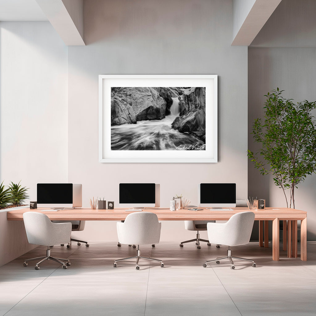 Granite Flow – Googong Cascades | Limited Edition Framed Art Print