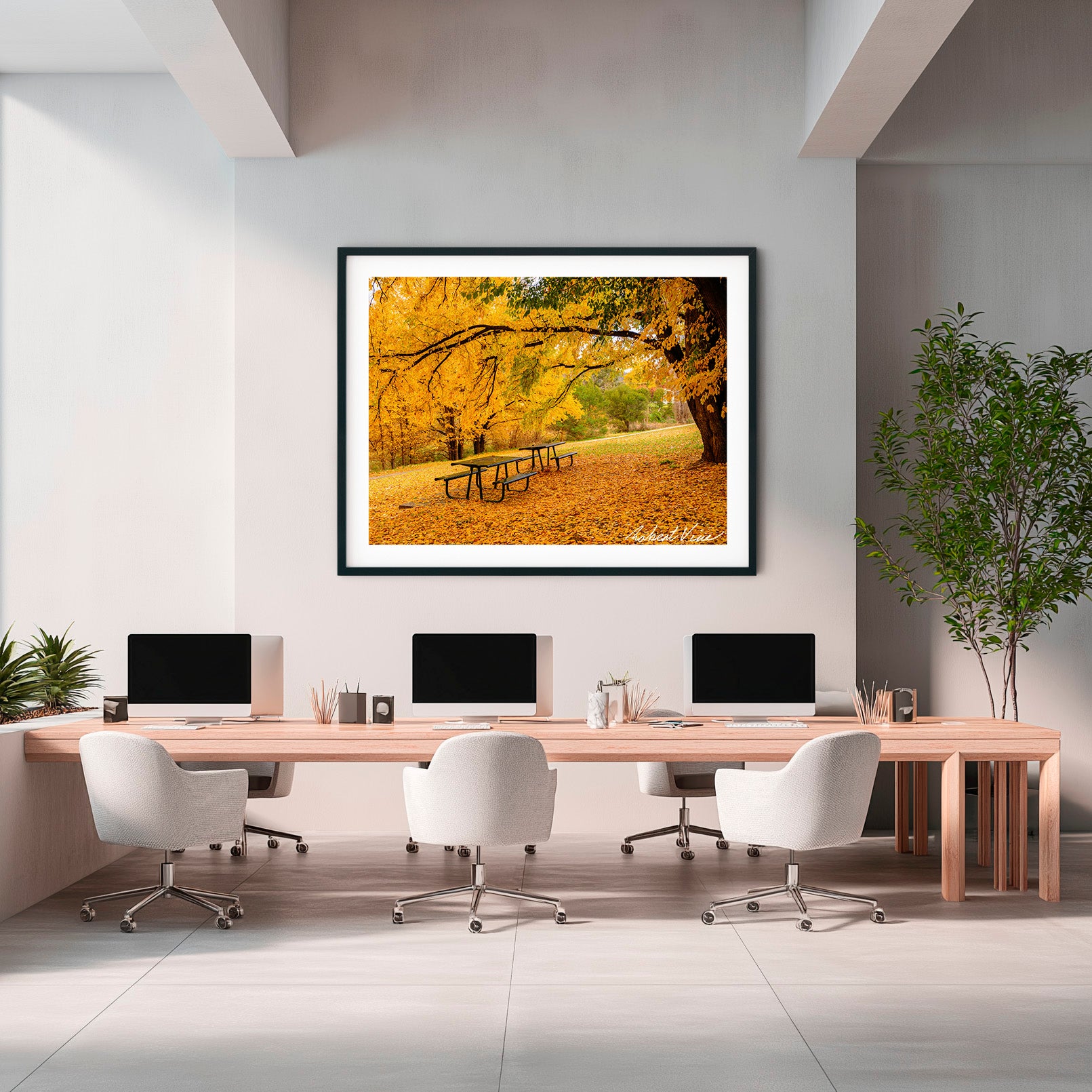 Autumn Retreat | Limited Edition Framed Print of Queanbeyan