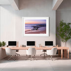 Susan Gilmore Beach Sunrise – Newcastle Coastal Landscape Art Print