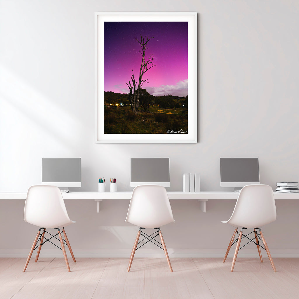 Aurora Sentinel – Limited Edition Framed Art Print