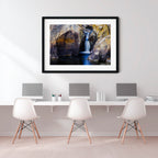 Stone & Water – Googong Cascades | Limited Edition Framed Art Print