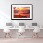 Darwin Harbour Sunset — Australian Coastal Landscape Art Print by Robert Vine