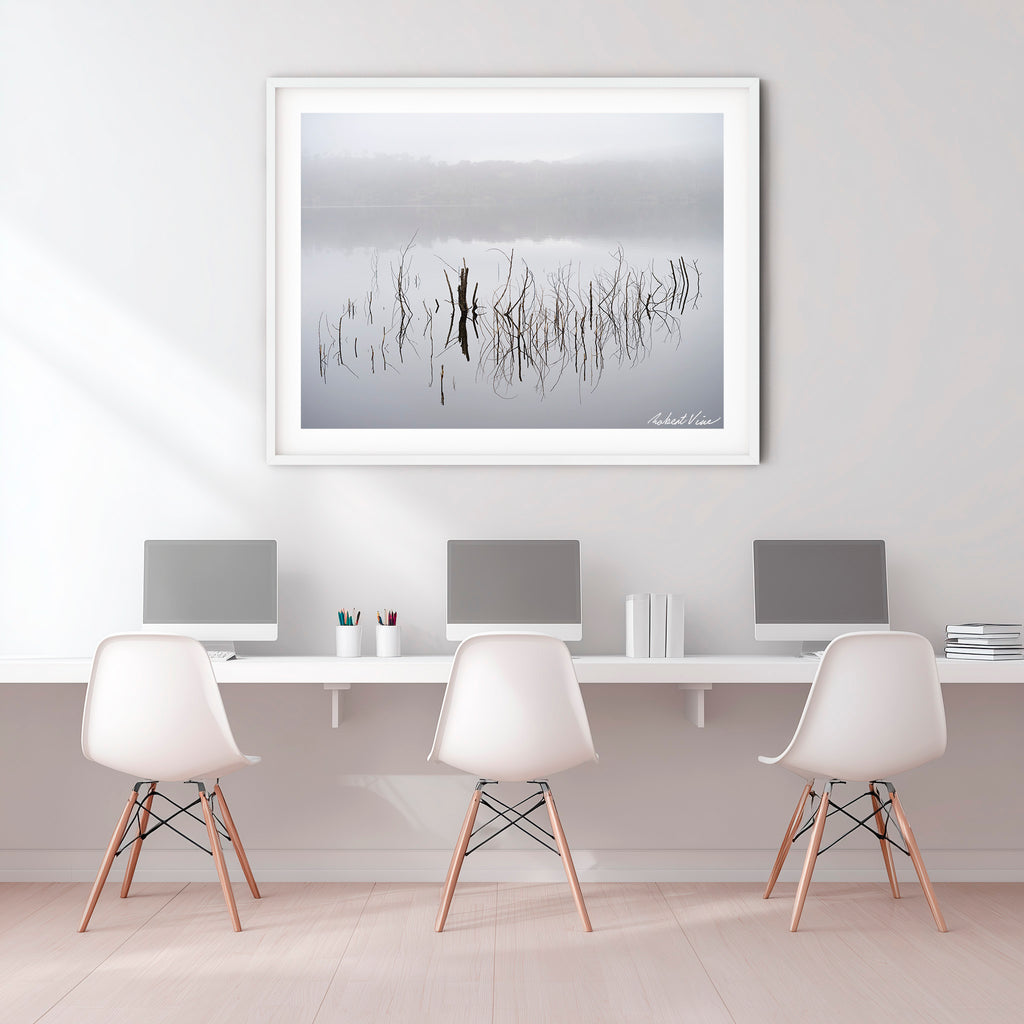 Winter Silence, Googong Dam – Limited Edition Framed Art Print