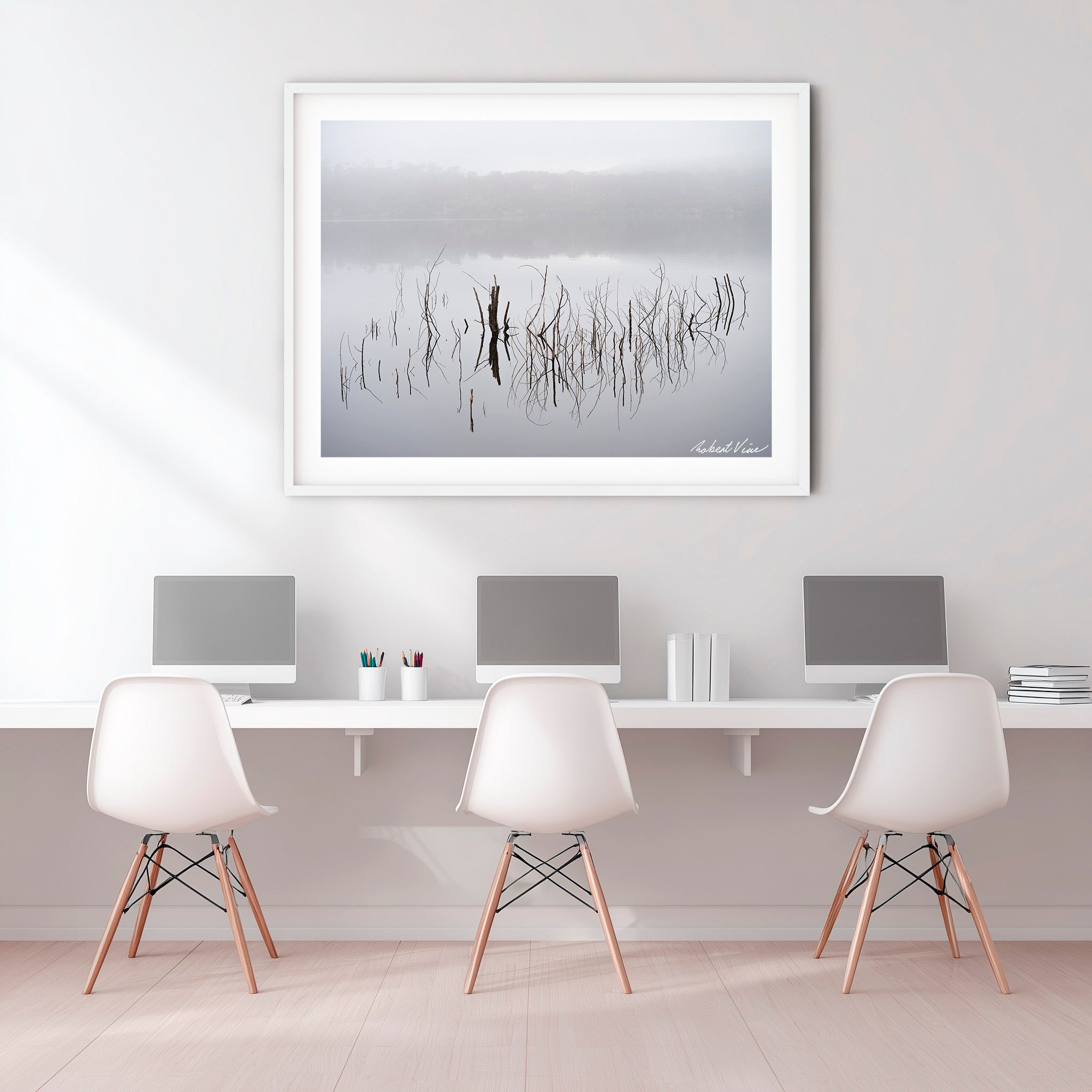 Winter Silence, Googong Dam – Limited Edition Framed Art Print