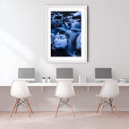 Frozen Flow – Thredbo River | Limited Edition Framed Landscape Print by Robert Vine