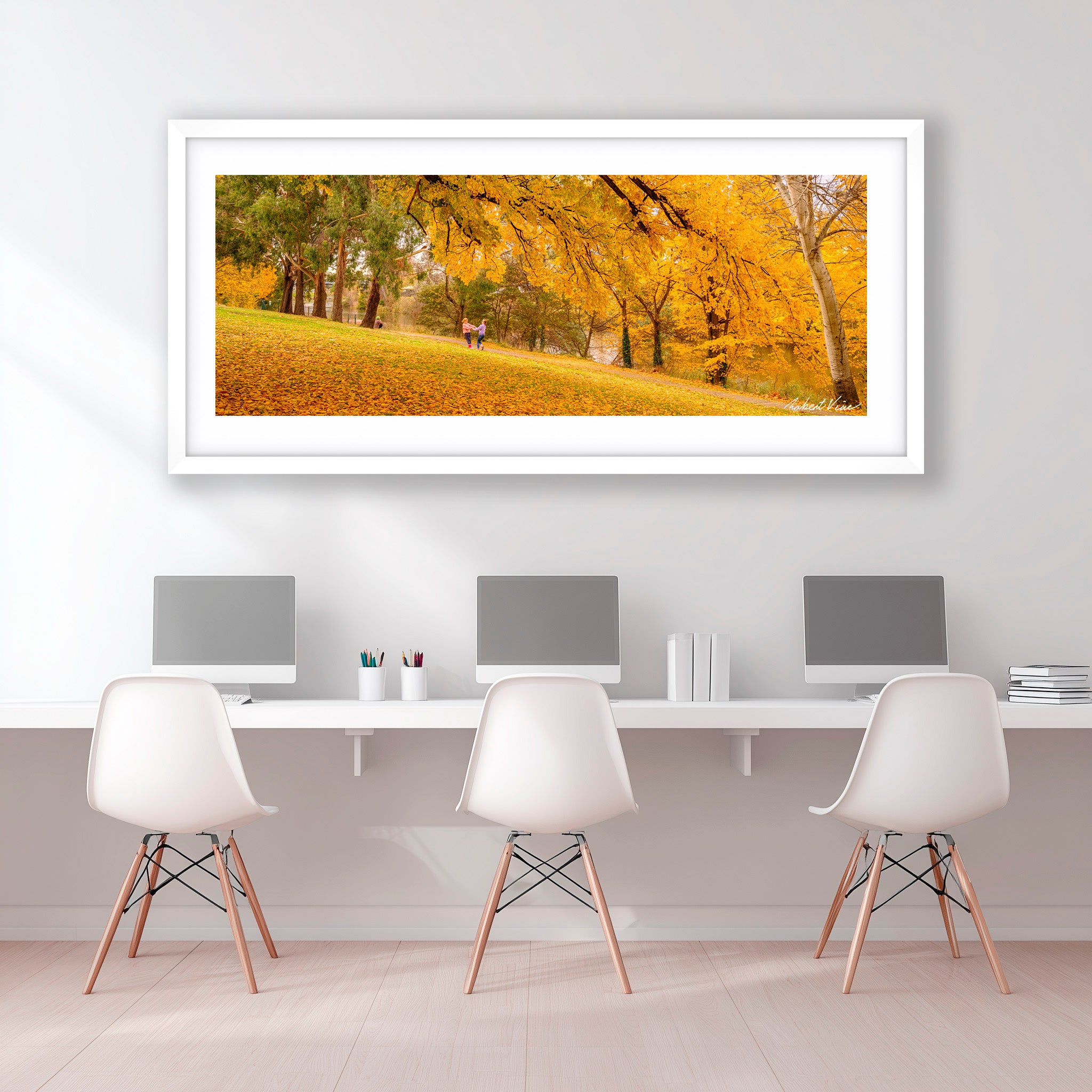 Golden Moments | Limited Edition Framed Autumn Print of Queanbeyan