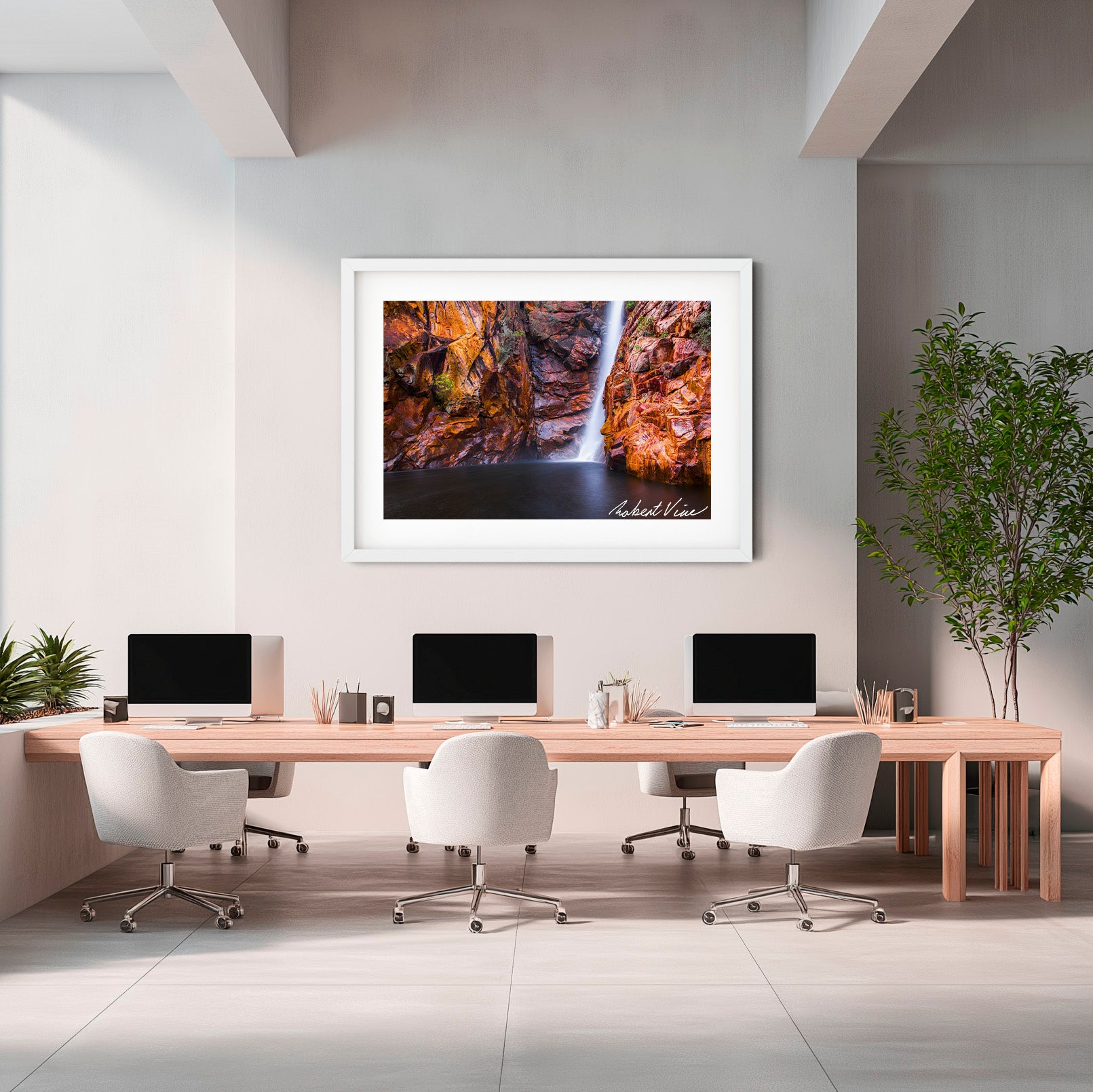 Motor Car Falls – Kakadu National Park Landscape Art Print by Robert Vine