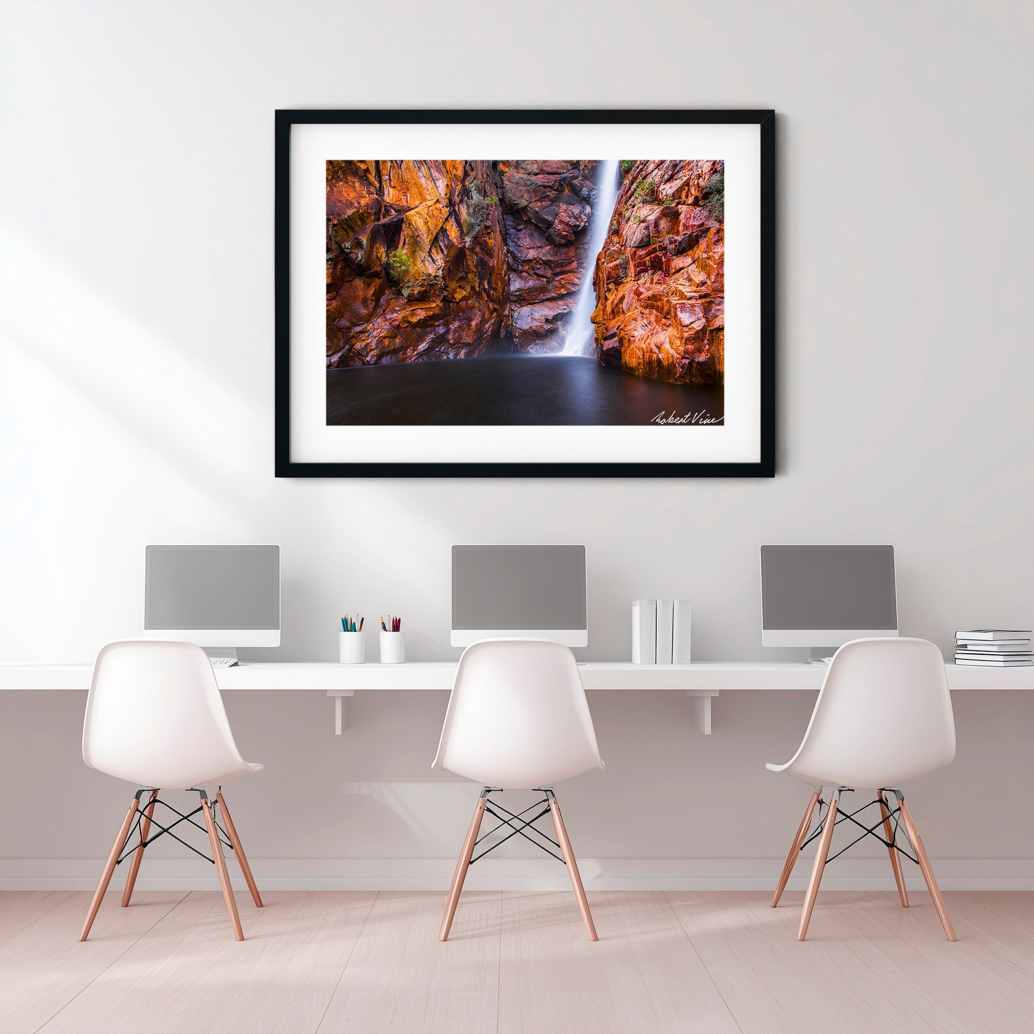 Motor Car Falls – Kakadu National Park Landscape Art Print by Robert Vine