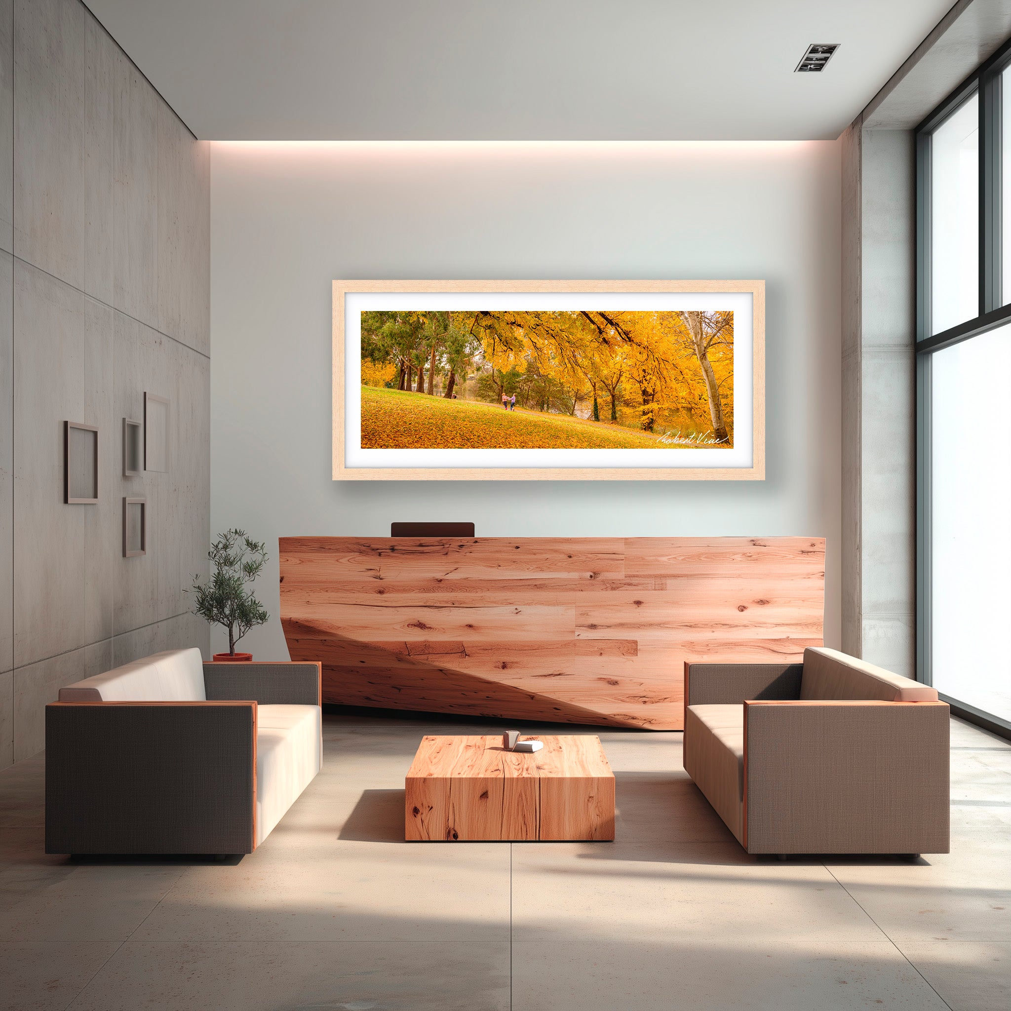 Golden Moments | Limited Edition Framed Autumn Print of Queanbeyan