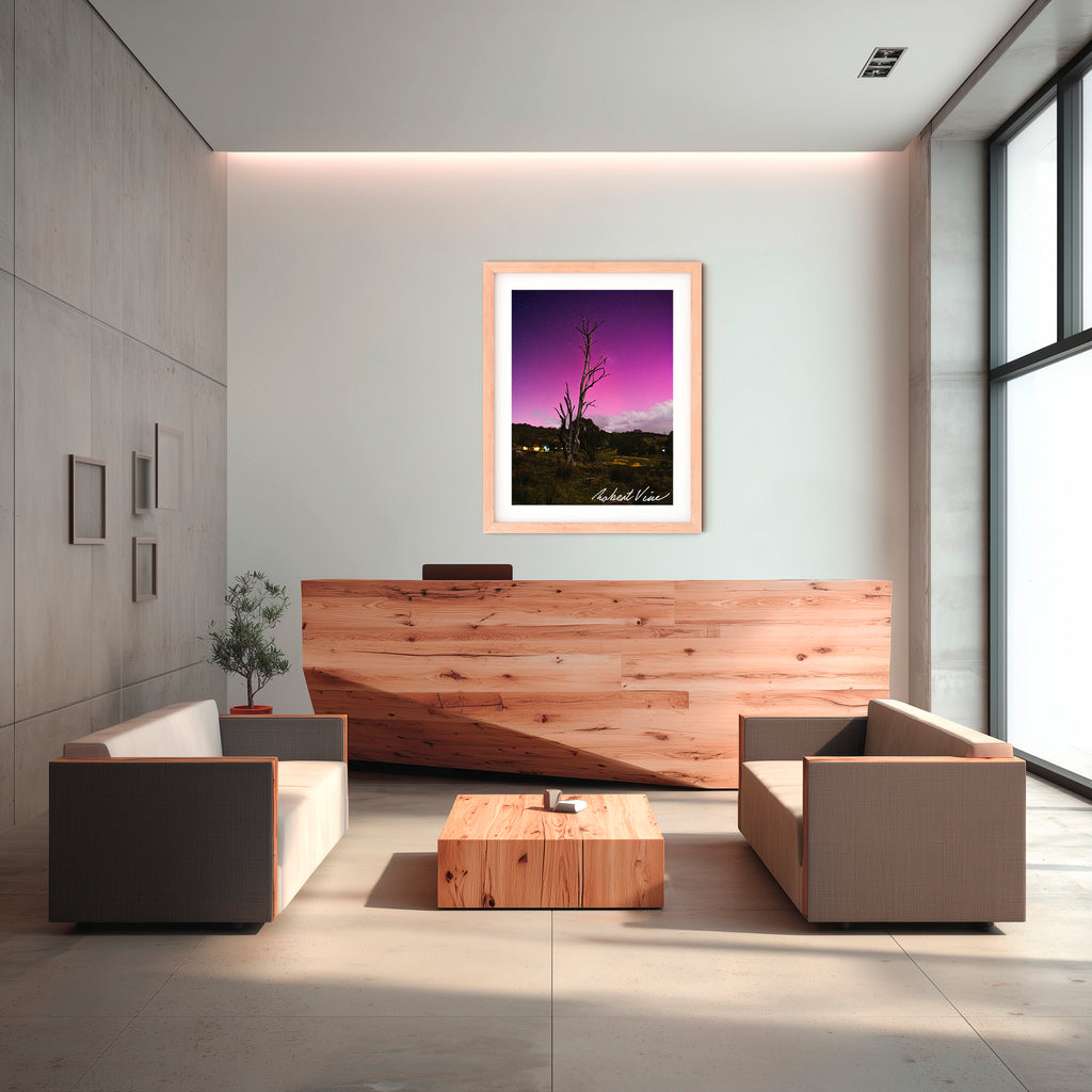 Aurora Sentinel – Limited Edition Framed Art Print