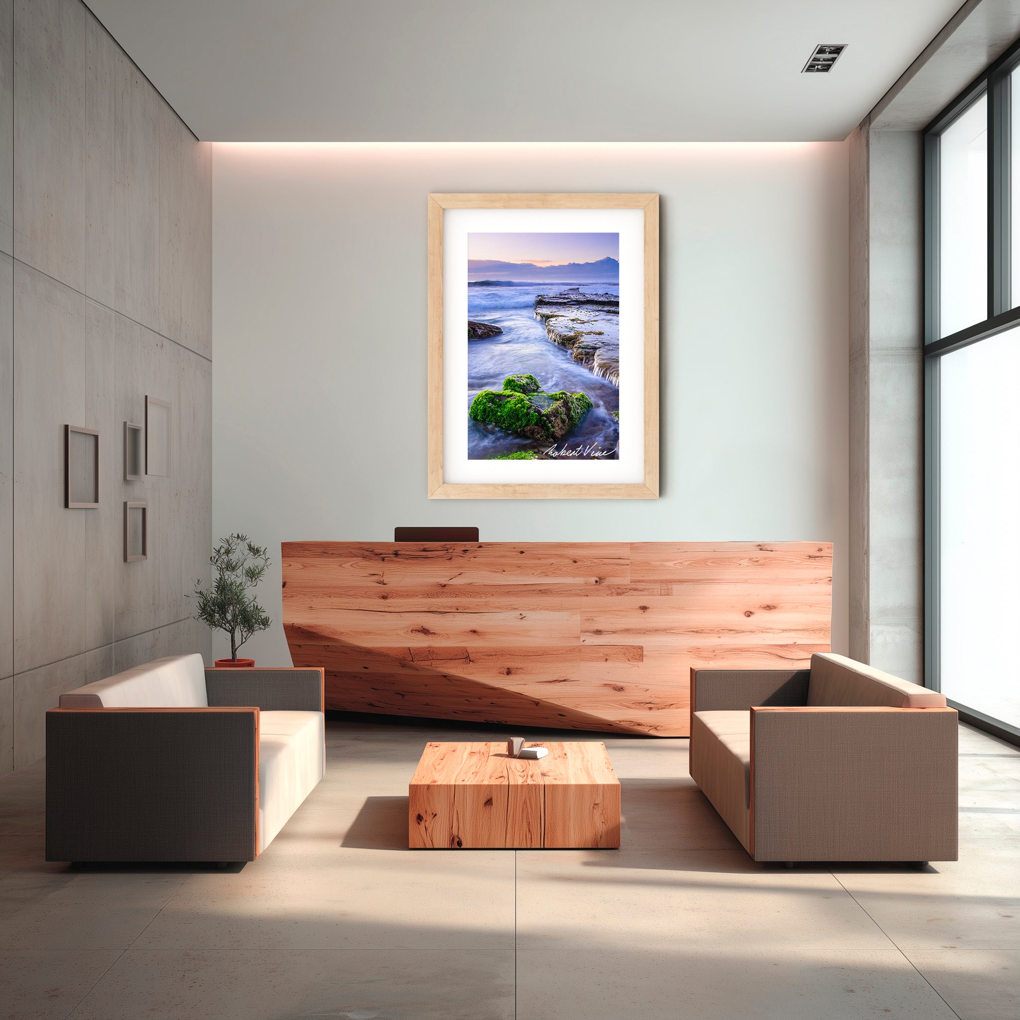 Merewether Beach Tidal Flow – Newcastle Coastal Landscape Art Print