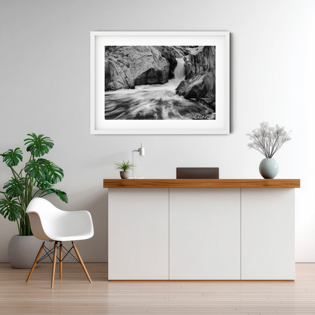 Granite Flow – Googong Cascades | Limited Edition Framed Art Print