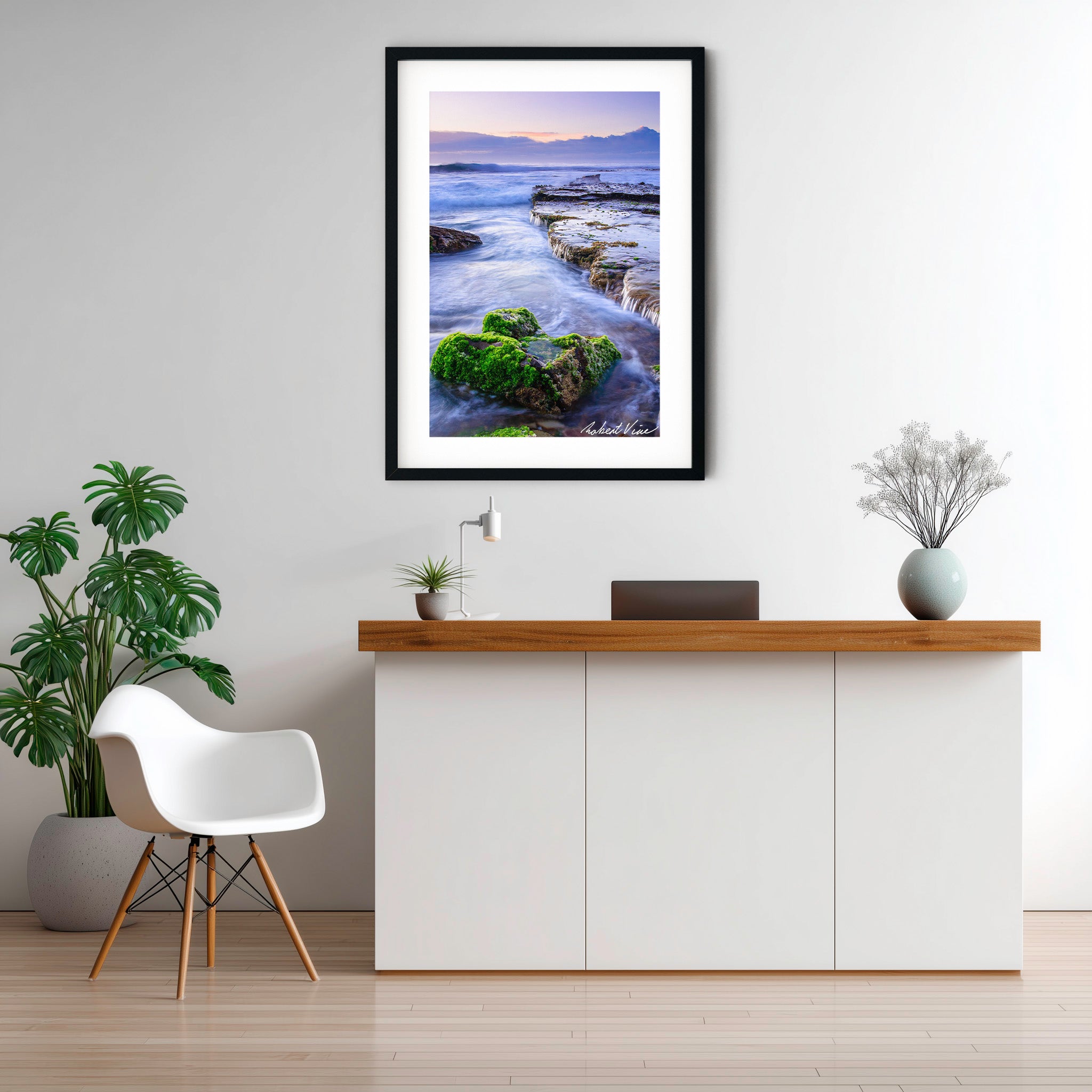 Merewether Beach Tidal Flow – Newcastle Coastal Landscape Art Print