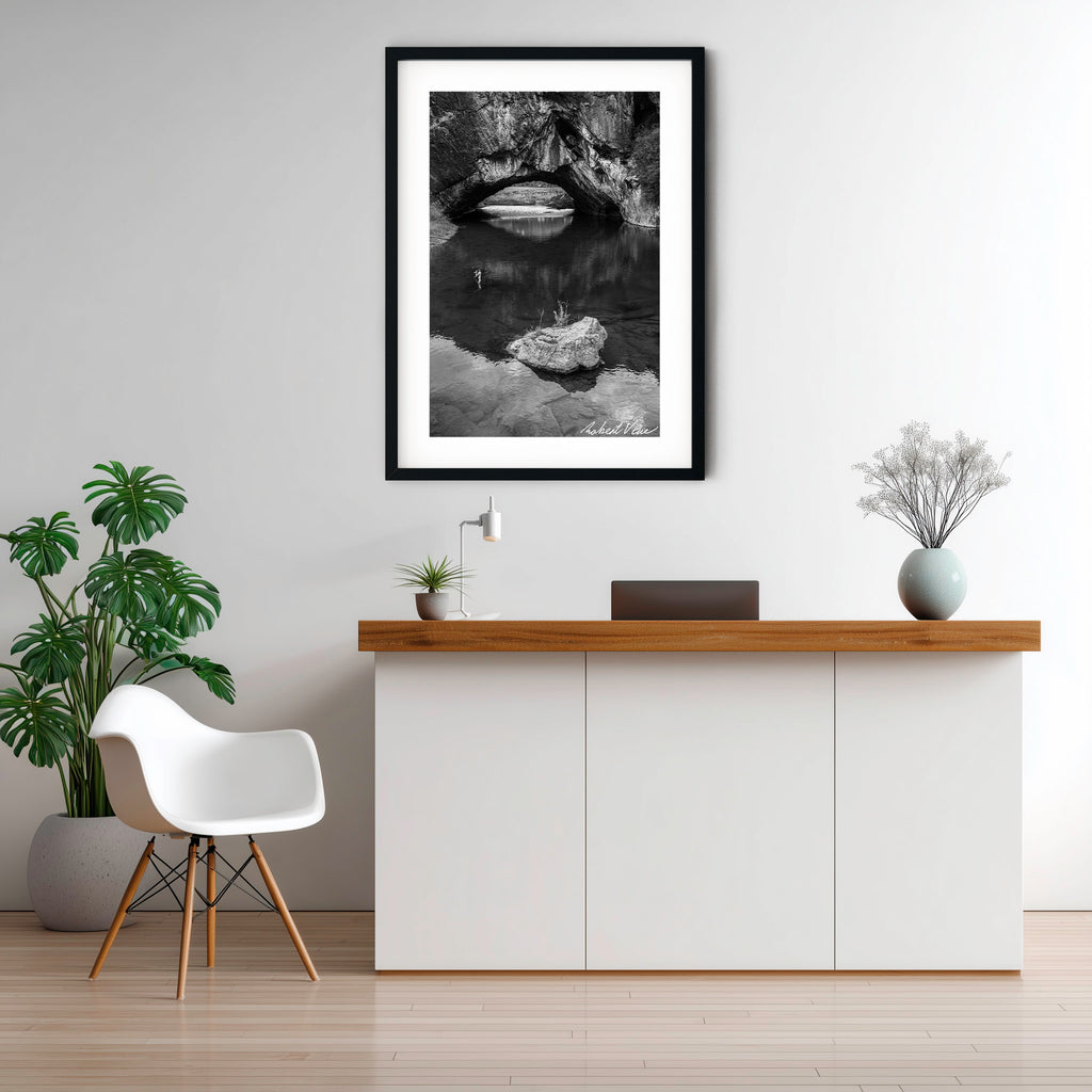 Stone Arch Reflections – London Bridge, Googong | Limited Edition Framed Art Print