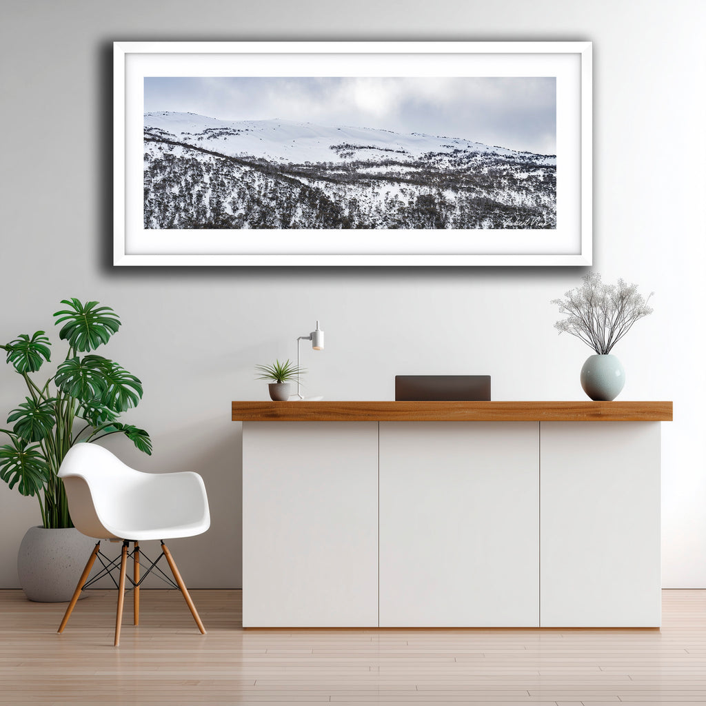 Winter Horizons – Guthega | Limited Edition Framed Landscape Print by Robert Vine