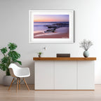 Susan Gilmore Beach Sunrise – Newcastle Coastal Landscape Art Print