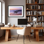 Susan Gilmore Beach Sunrise – Newcastle Coastal Landscape Art Print