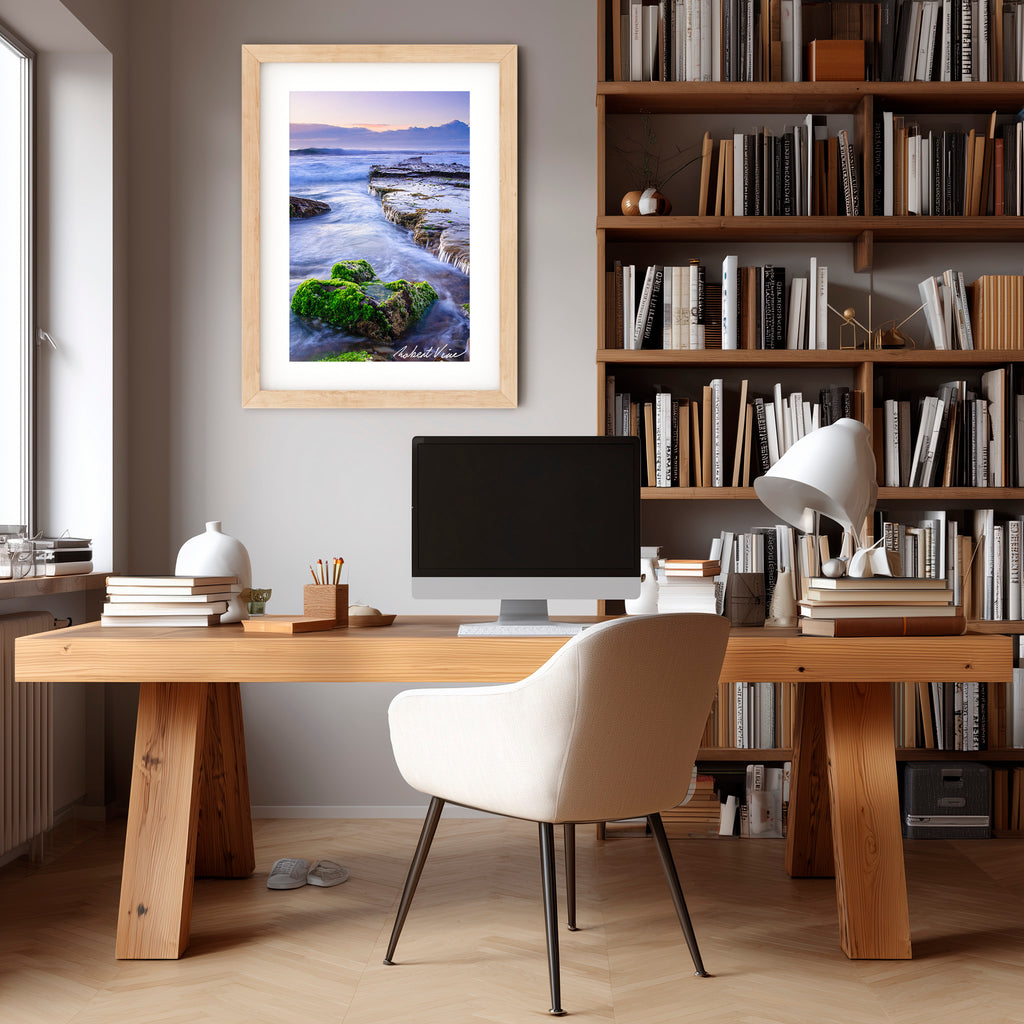 Merewether Beach Tidal Flow – Newcastle Coastal Landscape Art Print