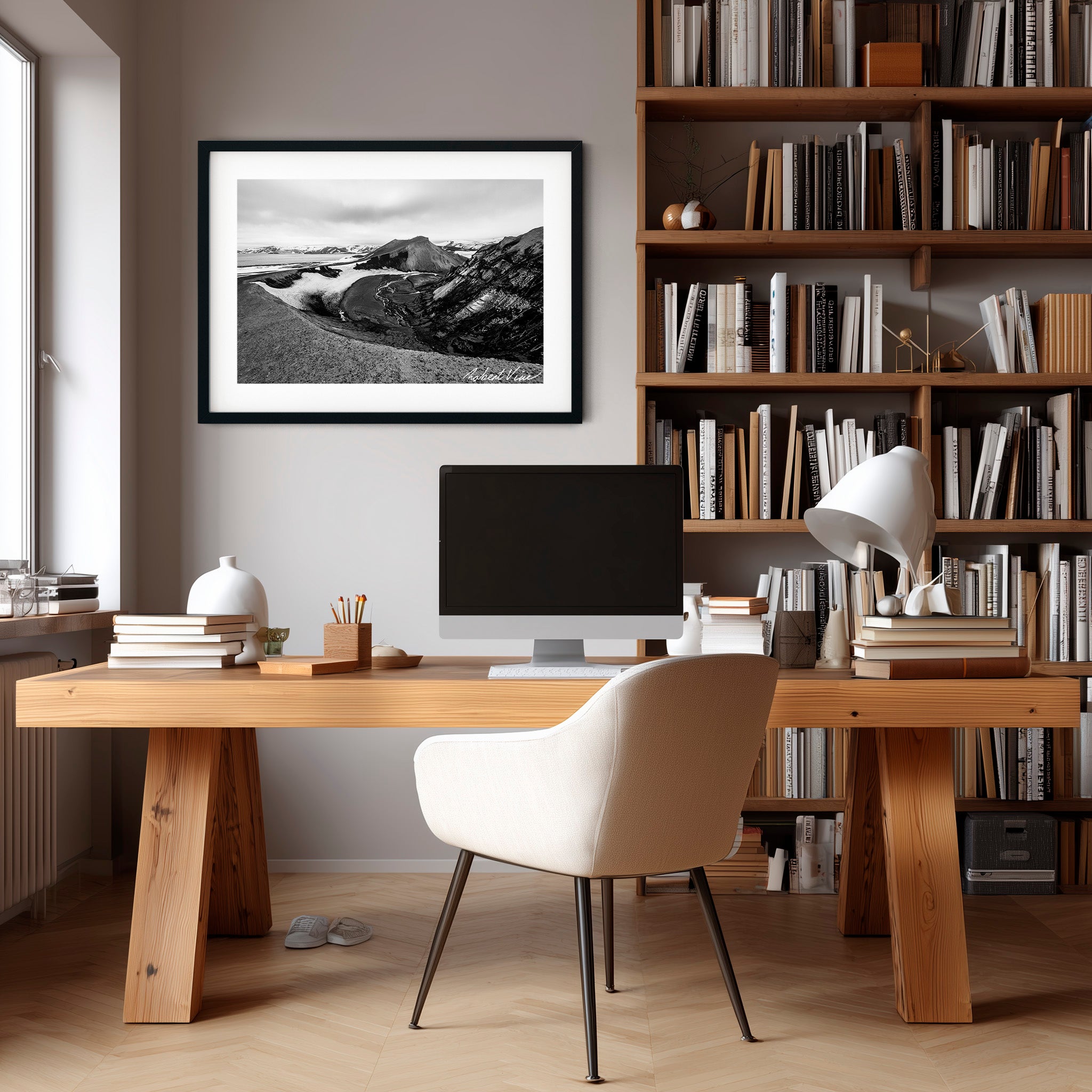 Contours of Deception Island — Limited Edition Framed Antarctic Print