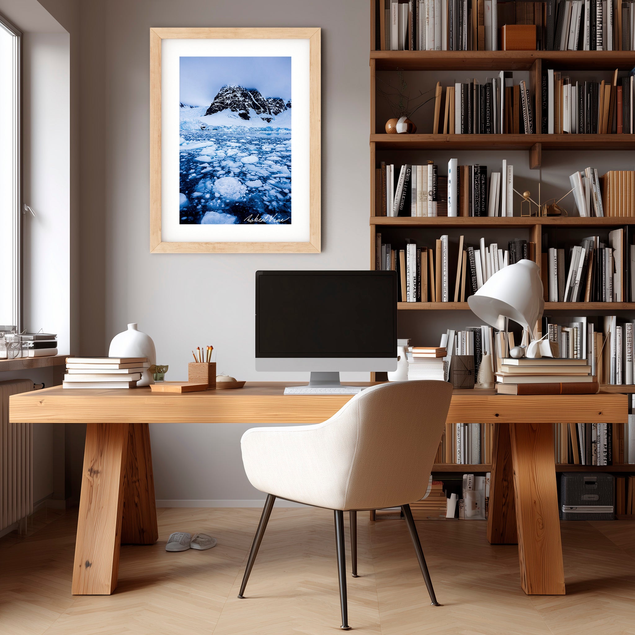 Paradise Bay Drift — Limited Edition Framed Print by Robert Vine