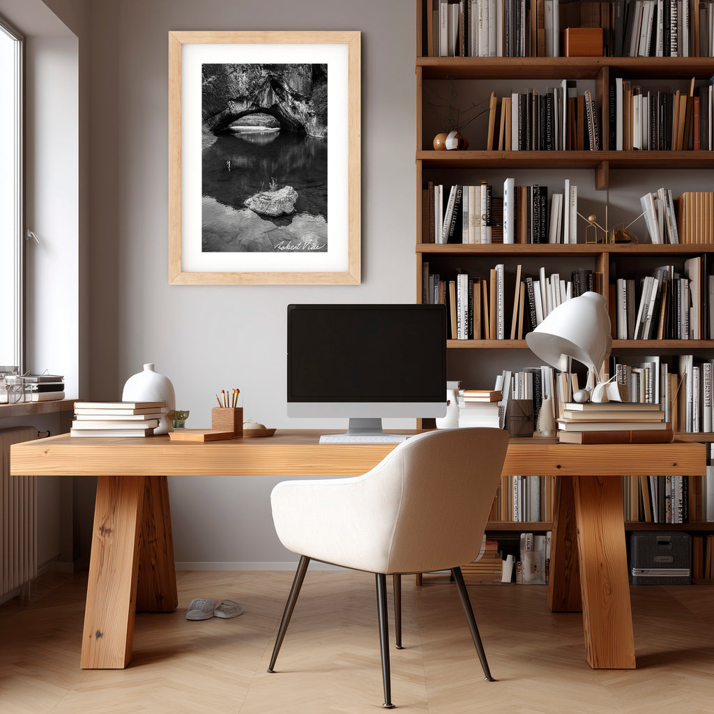 Stone Arch Reflections – London Bridge, Googong | Limited Edition Framed Art Print