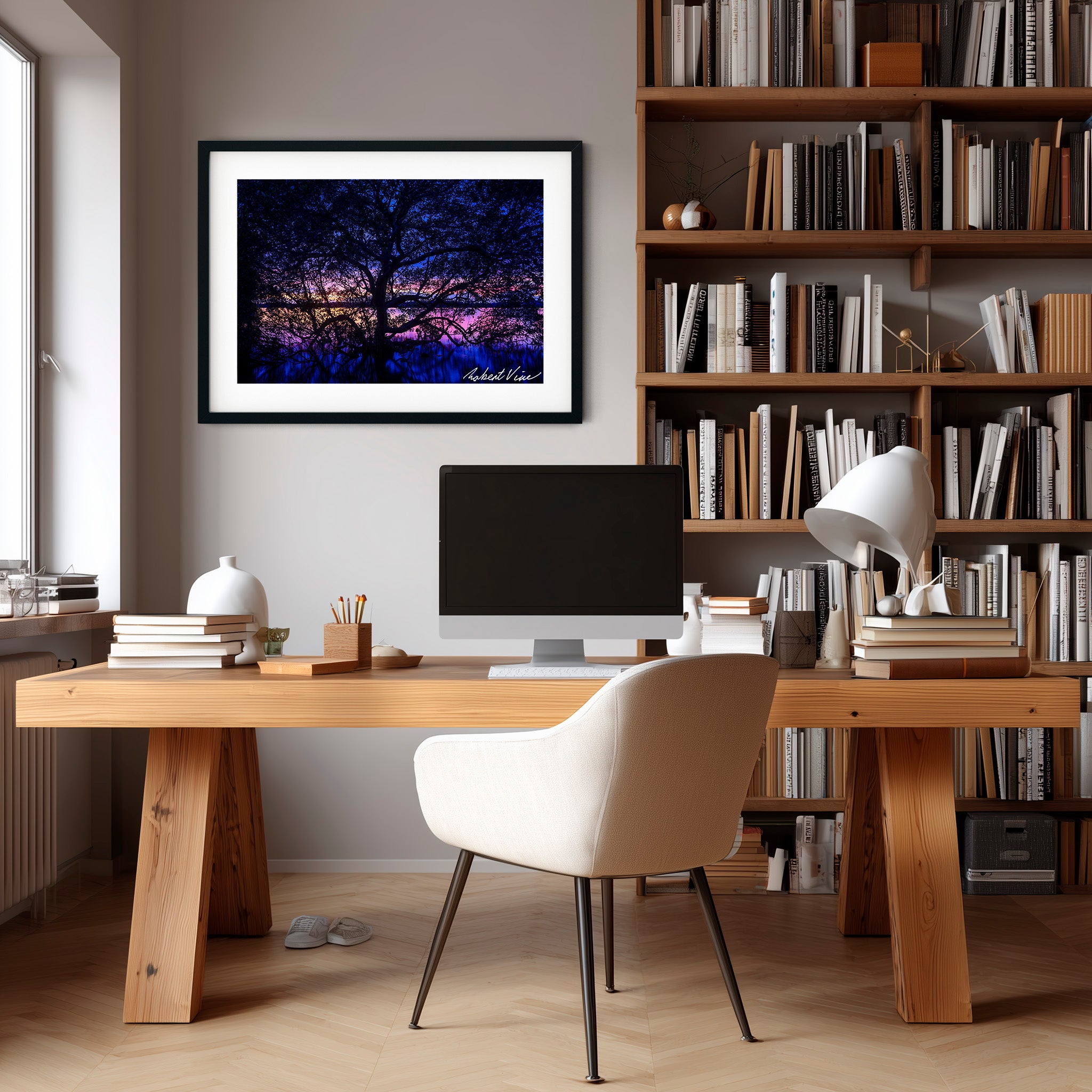 Twilight Mangrove, Lemon Tree Passage – Limited Edition Framed Print