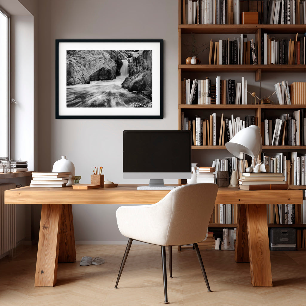 Granite Flow – Googong Cascades | Limited Edition Framed Art Print