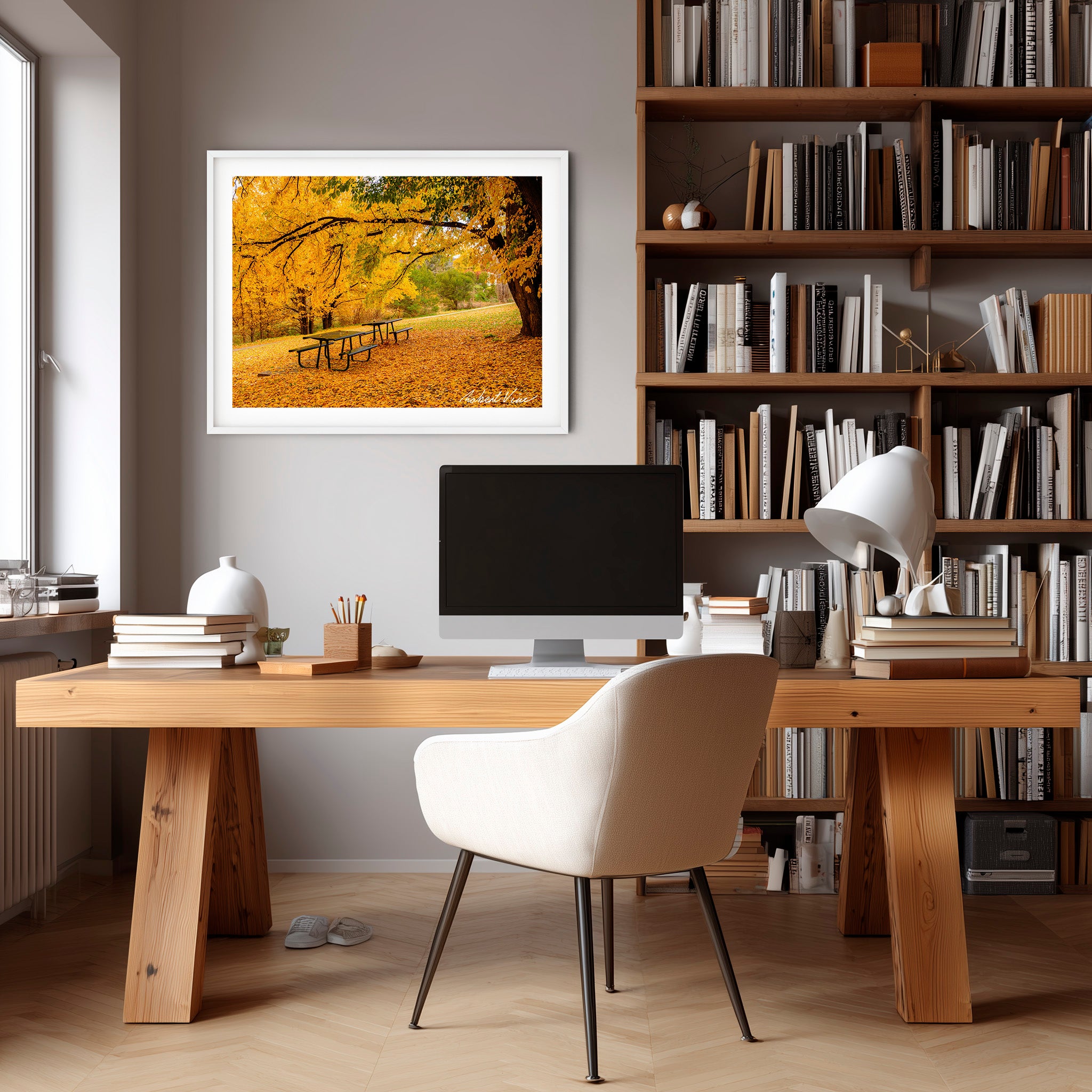 Autumn Retreat | Limited Edition Framed Print of Queanbeyan