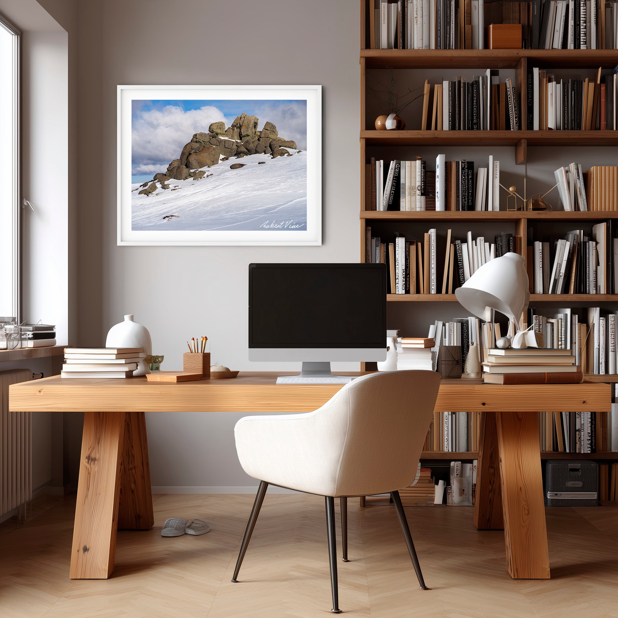 Granite Crown – Thredbo Summit | Limited Edition Framed Landscape Print by Robert Vine